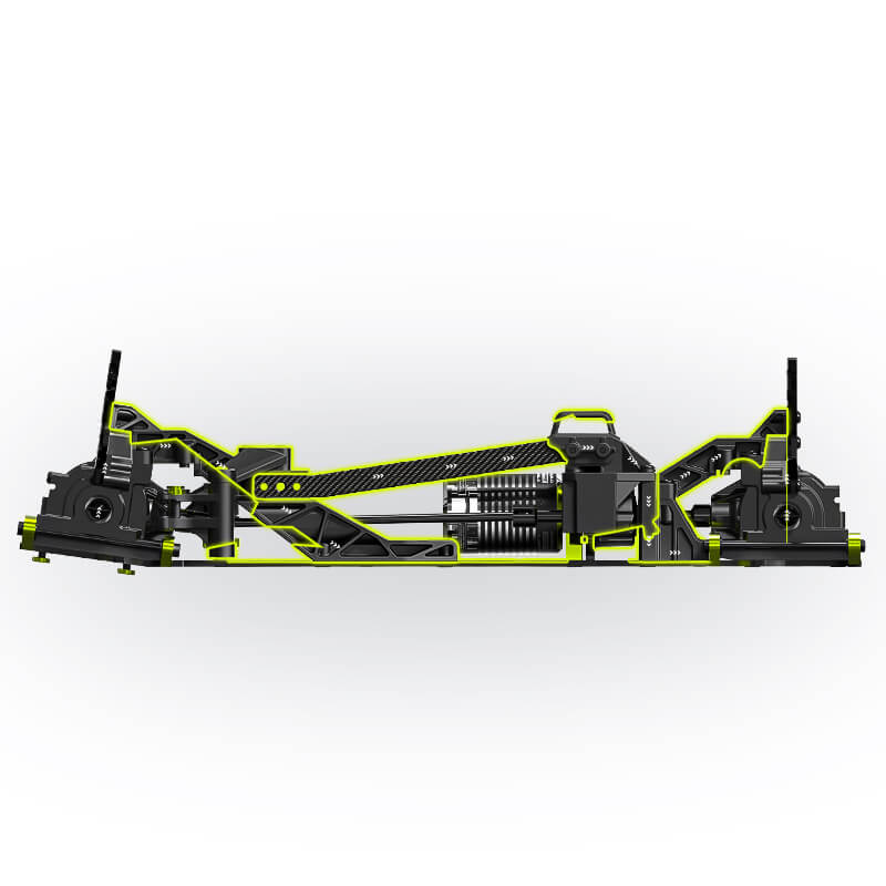 Rlaarlo Omni-Terminator Carbon Fiber MINI 1:10 Scale RTR Brushless Monster Truck, RZ001B-C
(367)