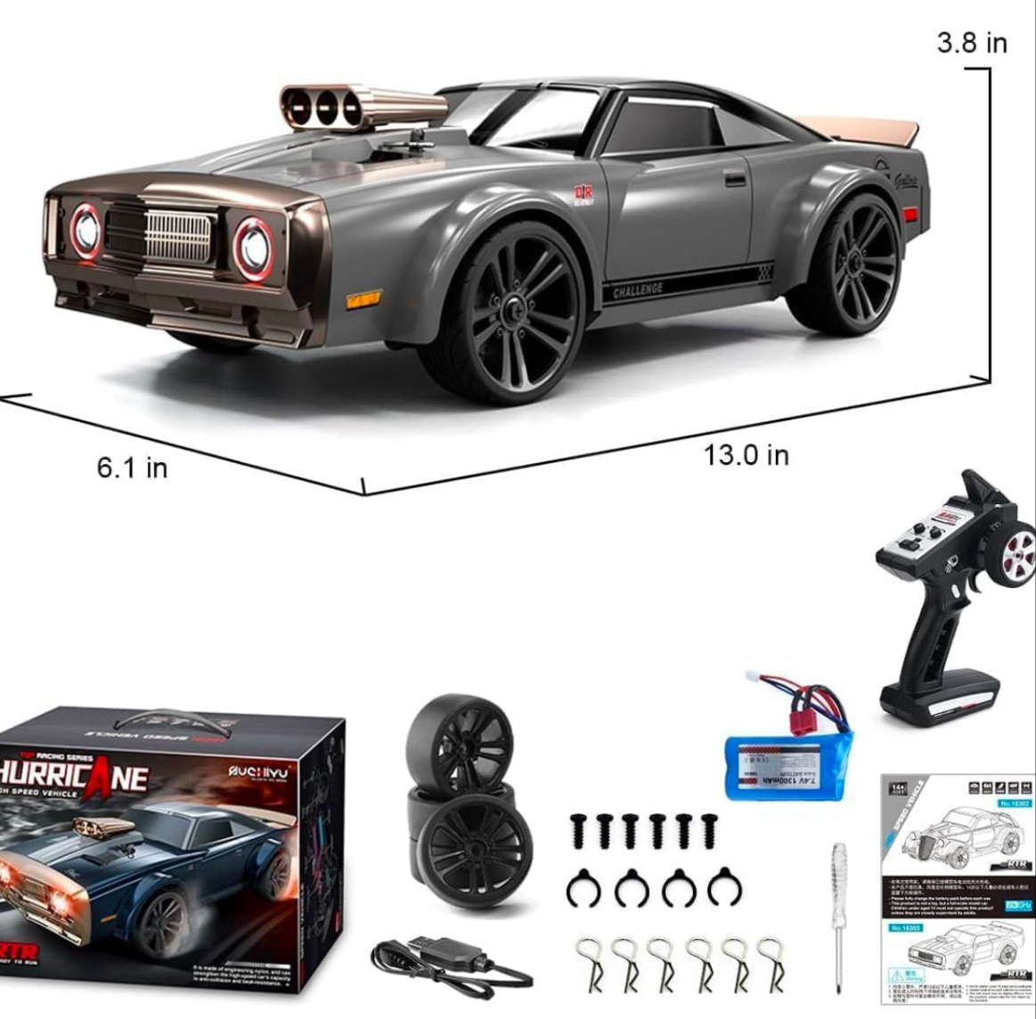 Hurrican High speed drift rc car