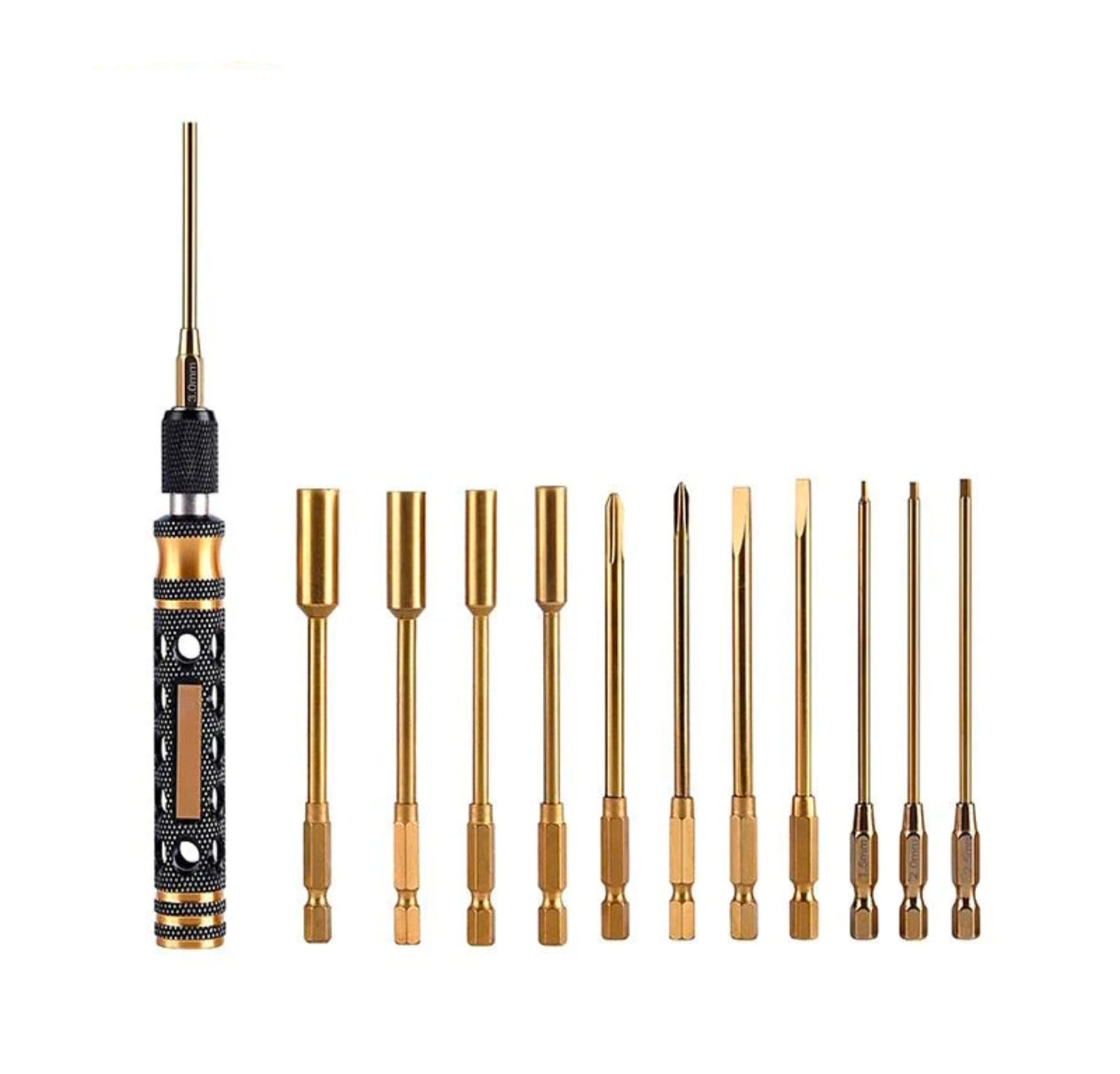 12 in 1 Rc Tool kit Titanium
