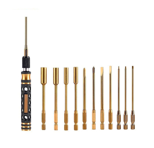 12 in 1 Rc Tool kit Titanium
