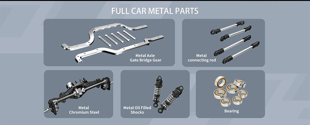 MJX Hyper Go H12P 1/12 RC Crawler – Licensed Ford Bronco Baja 1000 Edition