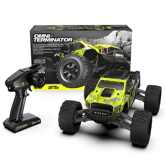 Rlaarlo Omni-Terminator Metal MINI 1:10 Scale RTR Brushless Monster Truck, RZ001G-A