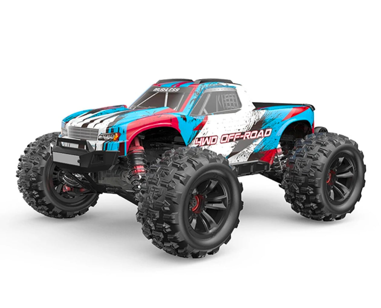 MJX Hyper Go 16208 1/16 4WD Off-Road Brushless RC Monster Truck | High-Speed RTR | India
