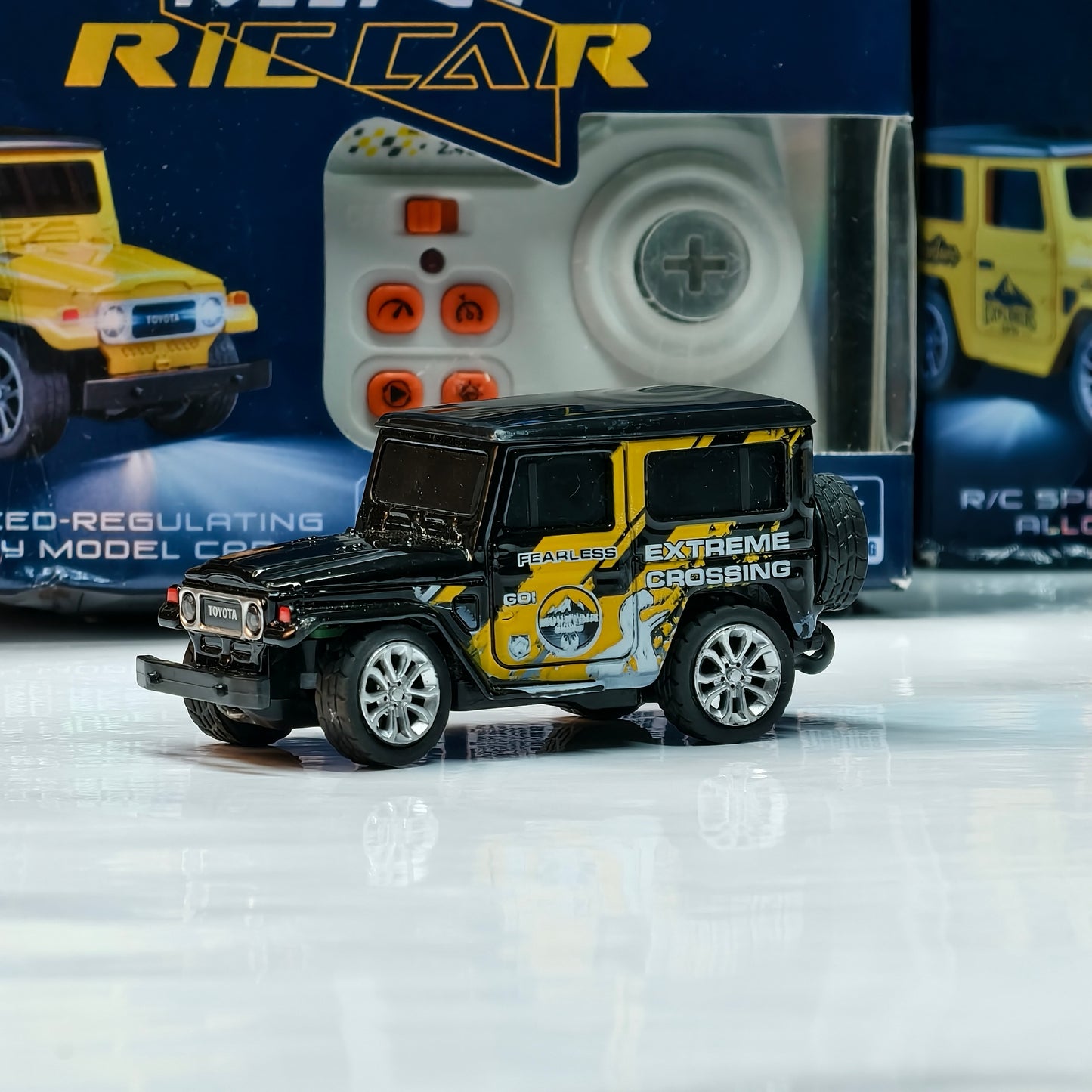 Toyota mini rc car 1:64 scale