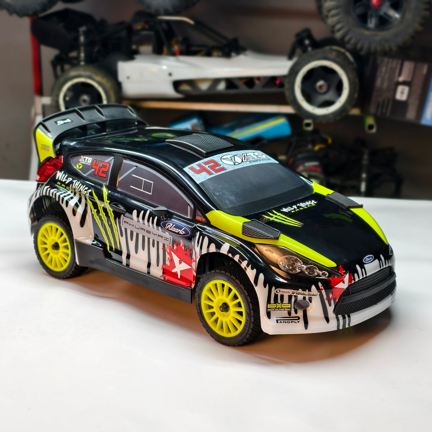 Rlaarlo XTS-F10 1/10 Metal Brushless RTR 4WD RC Rally Car