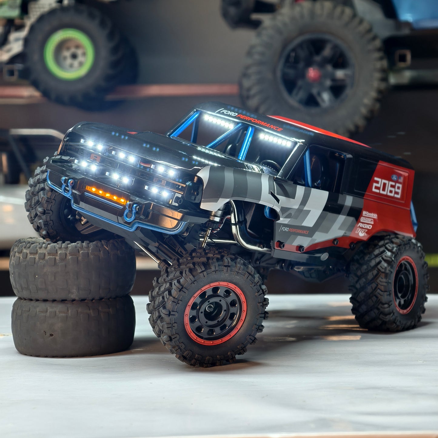 MJX Hyper Go H12P 1/12 RC Crawler – Licensed Ford Bronco Baja 1000 Edition
