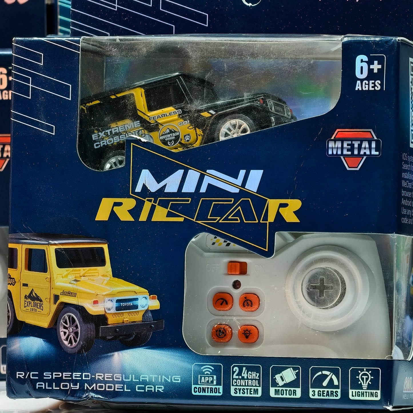 Toyota mini rc car 1:64 scale