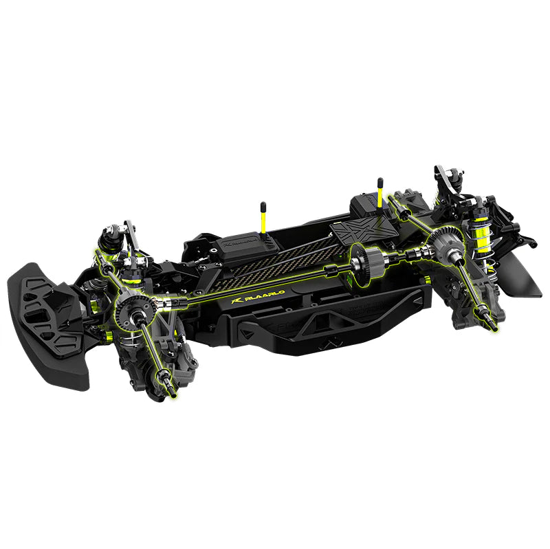 Rlaarlo XTS-F10 1/10 Carbon Fiber Brushless RTR 4WD RC Rally Car