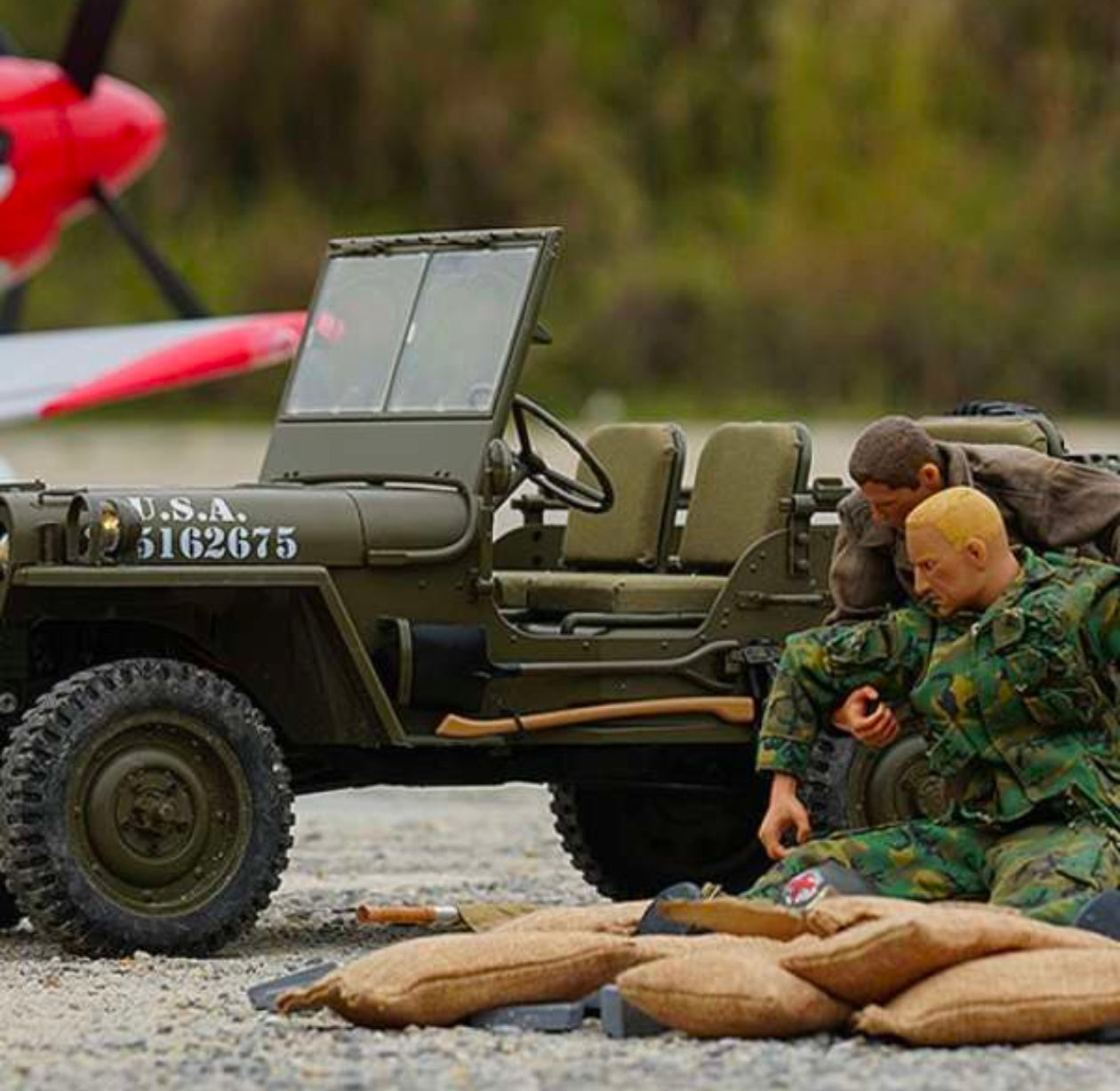 ROCHOBBY 1/6 1941 Military MB Scaler RTR – Ultra-Realistic WWII RC Jeep