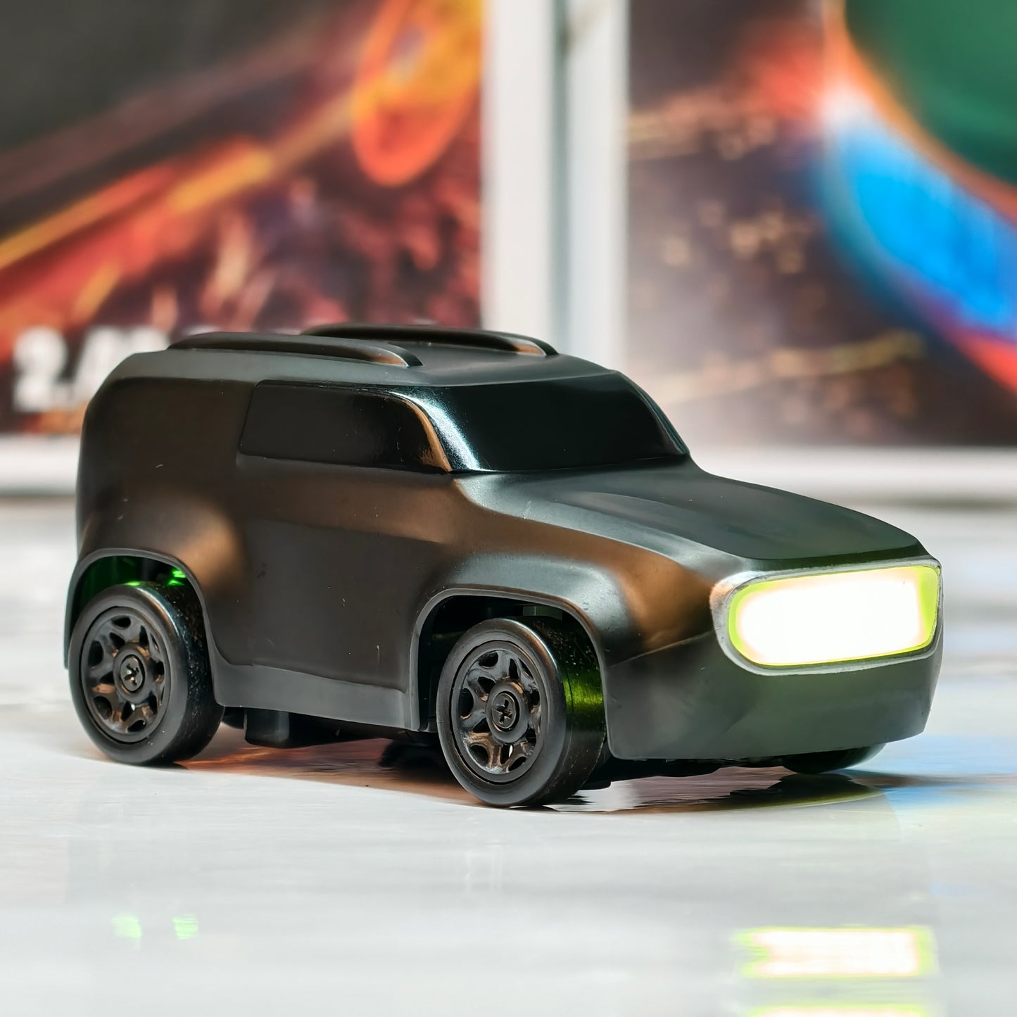 Mini desktop drift car 4x4 1:64 scale