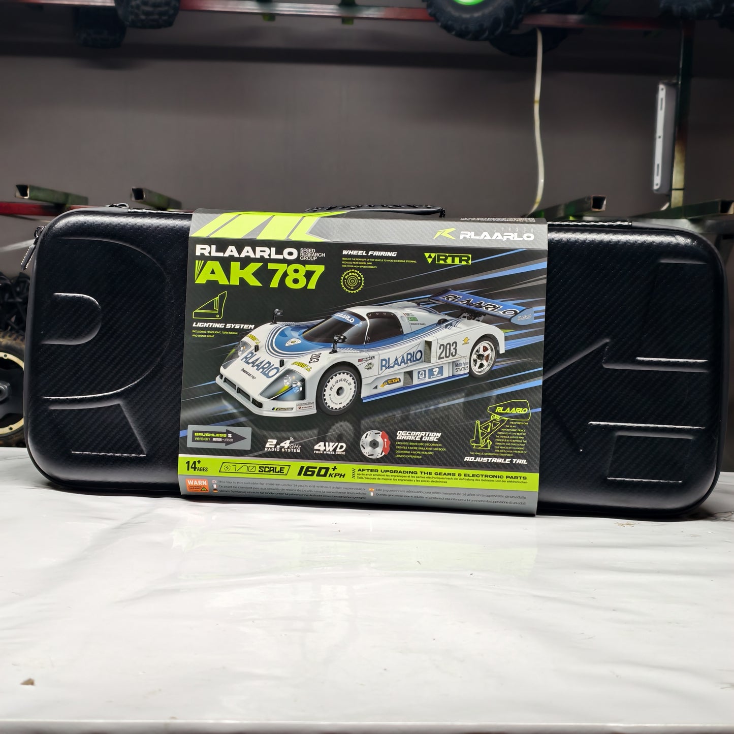 Rlaarlo 1/10 AK-787 Dual Motor RTR Standon – High-Speed On-Road Racing Car