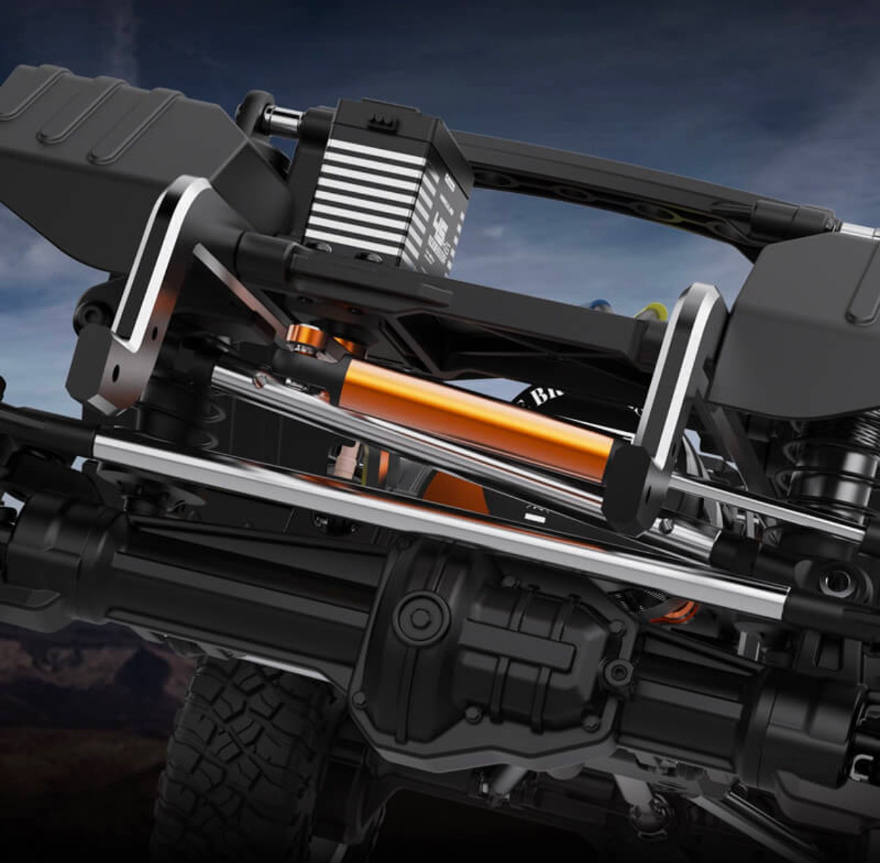 Rlaarlo 1/7 Scale 4WD Brushless RTR RC Crawler TK07 (Red) – Extreme Power, Big-Scale Off-Road Performance