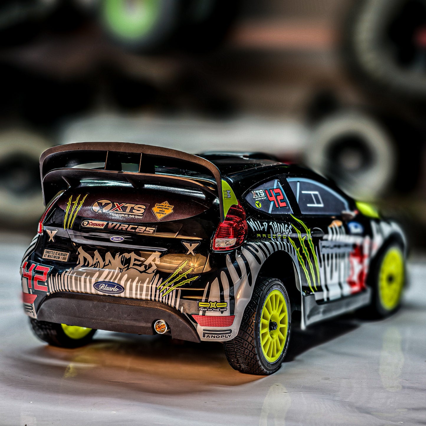 Rlaarlo XTS-F10 1/10 Metal Brushless RTR 4WD RC Rally Car