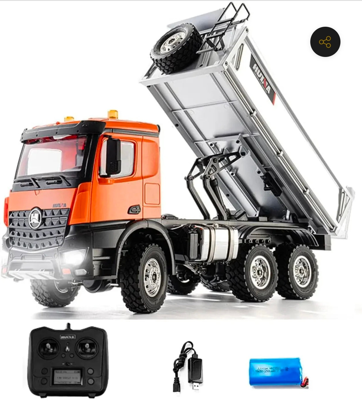 Huina 1598 RC Dump Truck (2026 Model)